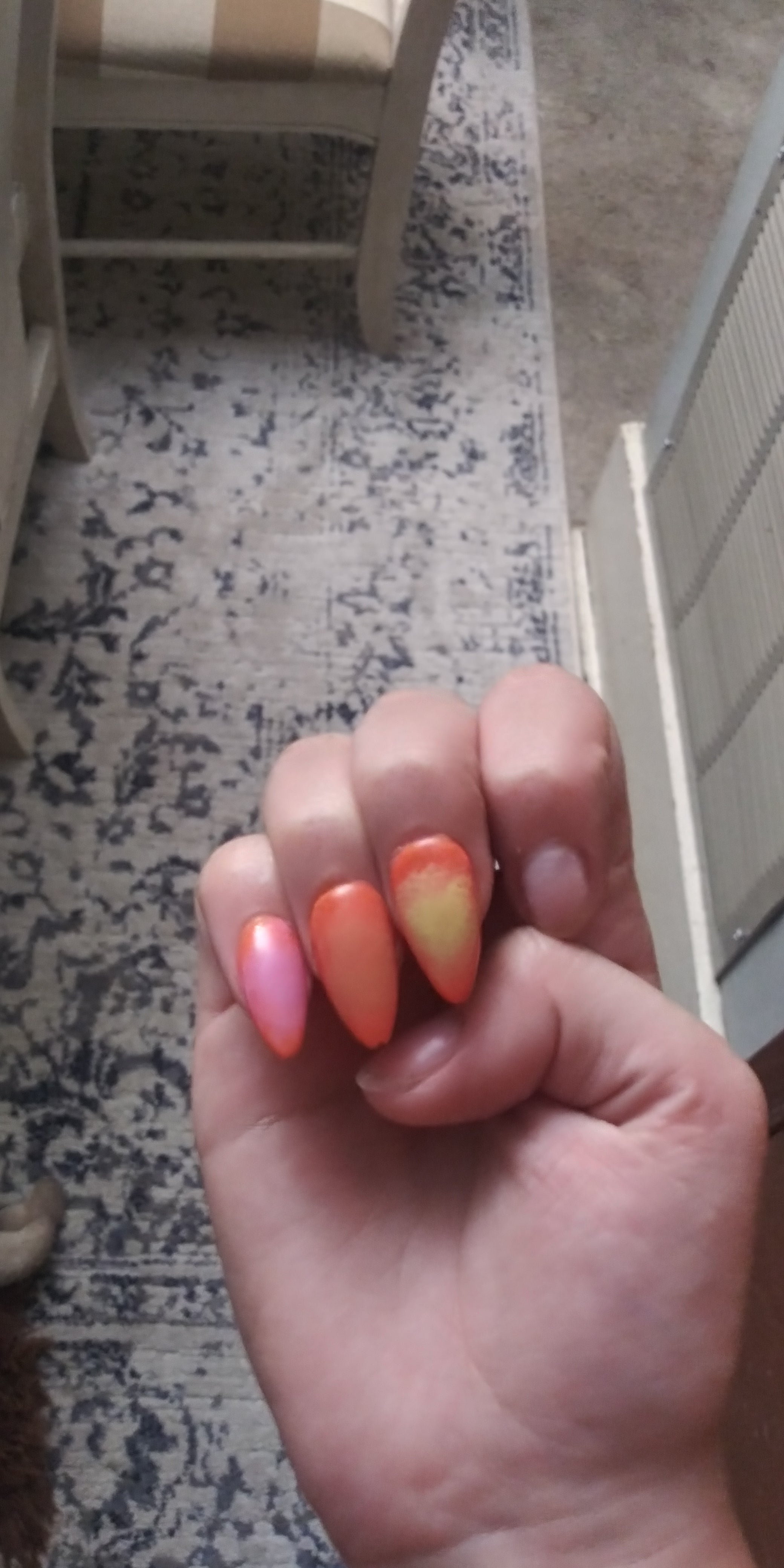 Fall and Halloween nails