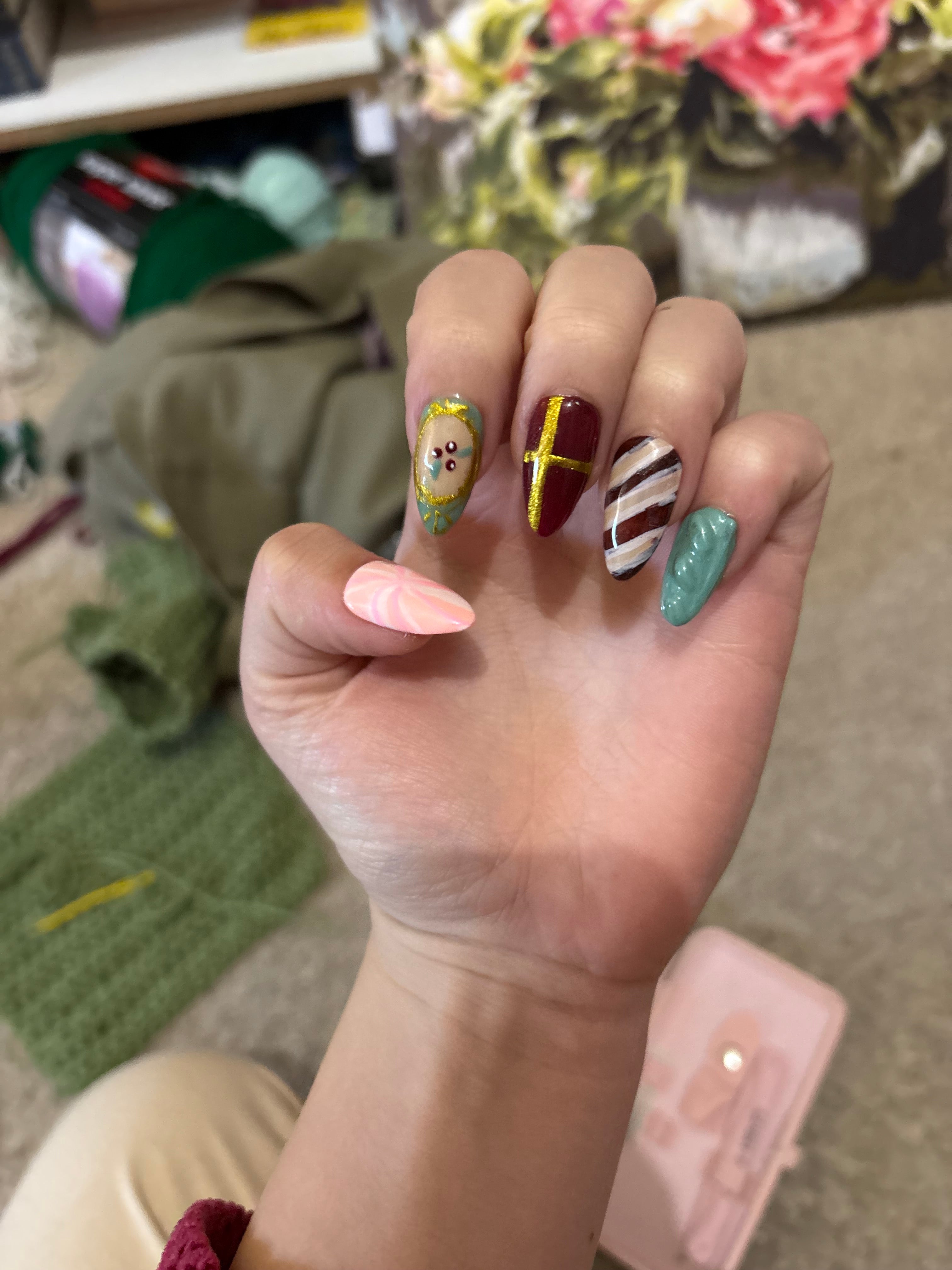 Christmas/holiday nails