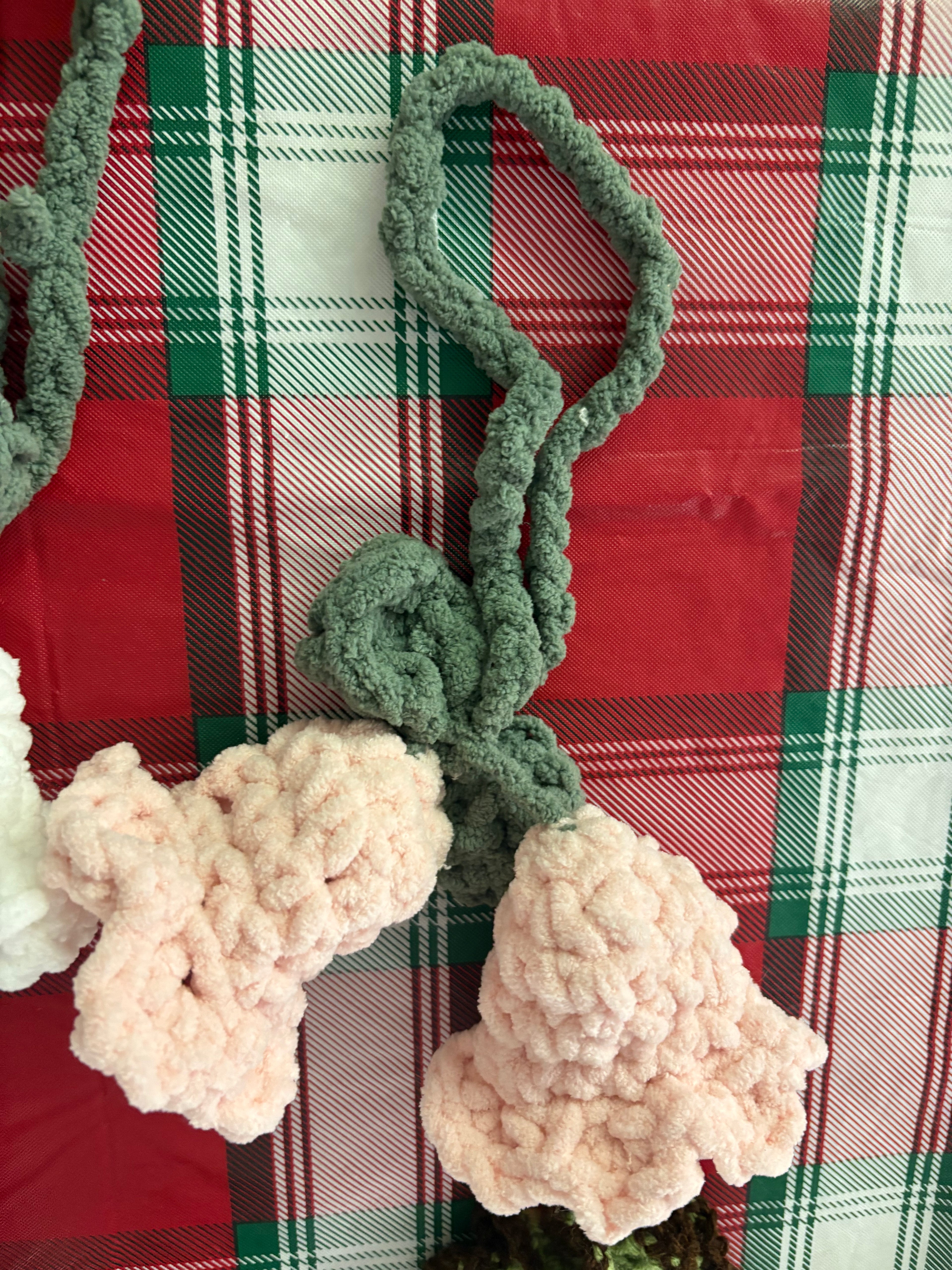 Lily of the valley adjustable keychain